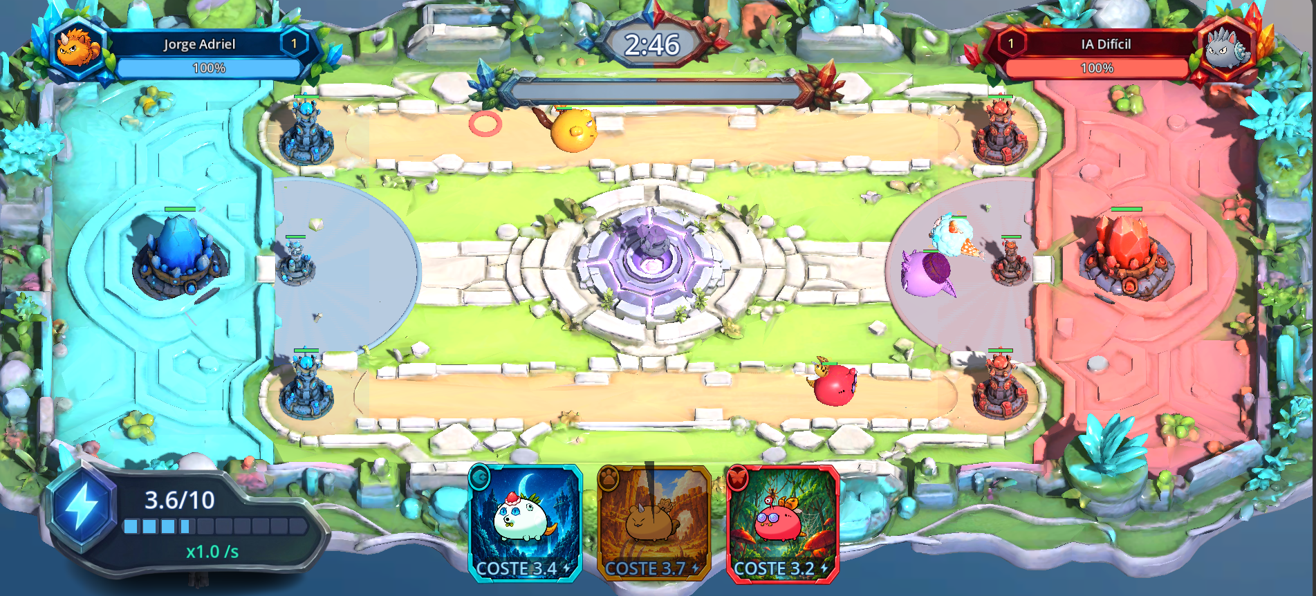 Axie Royale real-time battle