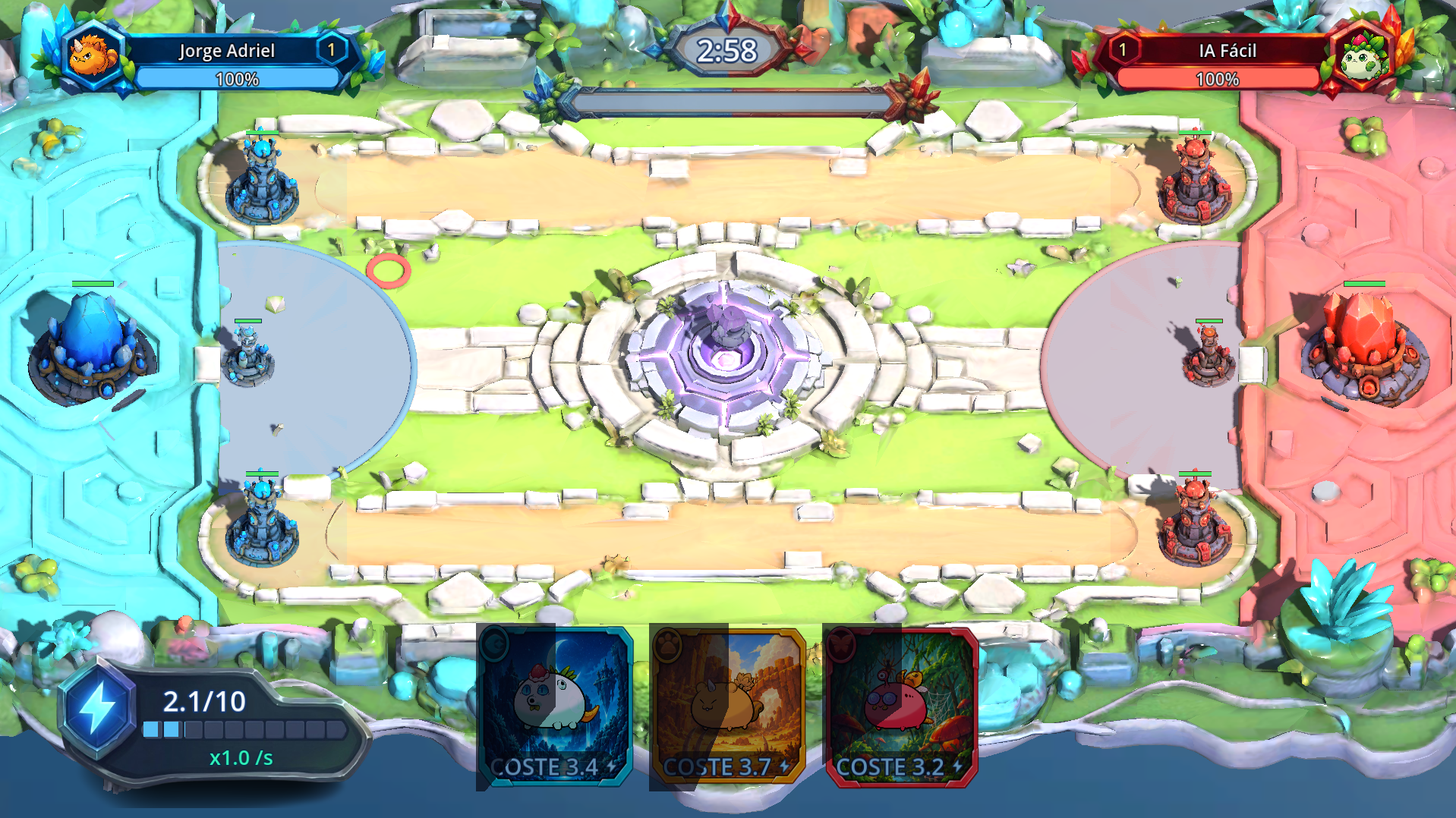 Axie Royale crystalline arena